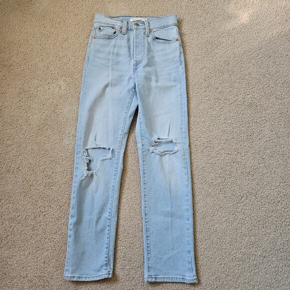 Levi's Wedgie Straight Fit Women's Jeans 24x28 - Picture 1 of 8
